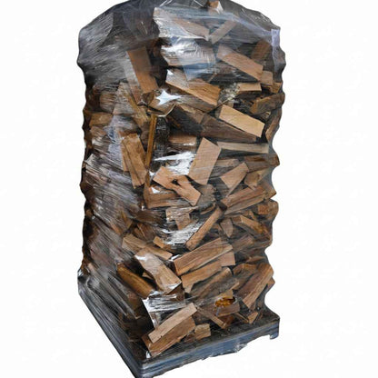 Bois de chauffage en hêtre extra sec de Briand combustibles, 2,25 stères, prêt à brûler, pile de bois bien dimensionnée.