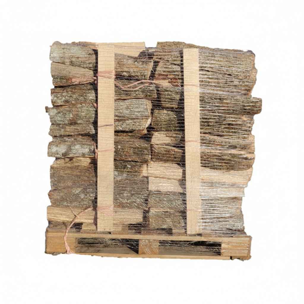 Bois de chauffage français Briand Combustibles, bois dur sec de 50 cm, palette 1,2 m³, 1,5 stères, prêt à brûler