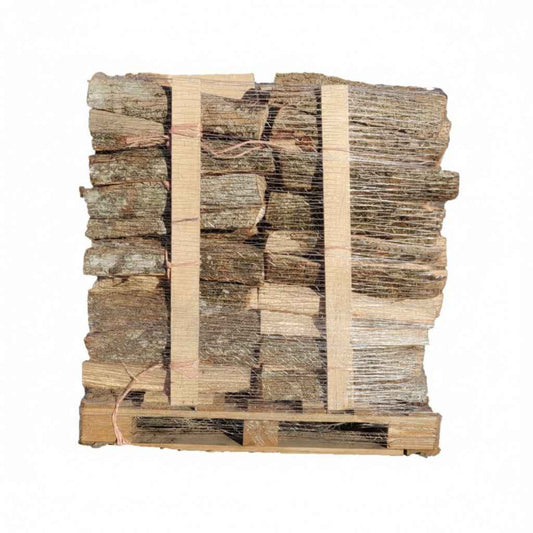 Bois de chauffage français Briand Combustibles, bois dur sec de 50 cm, palette 1,2 m³, 1,5 stères, prêt à brûler