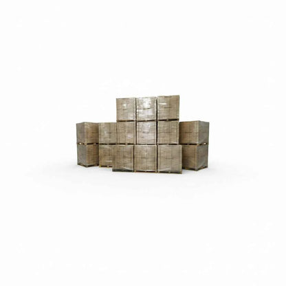 Briquettes de bois compressé Briand Combustibles, bois densifié 100 % hêtre, palette de 750 kg pour chauffage.