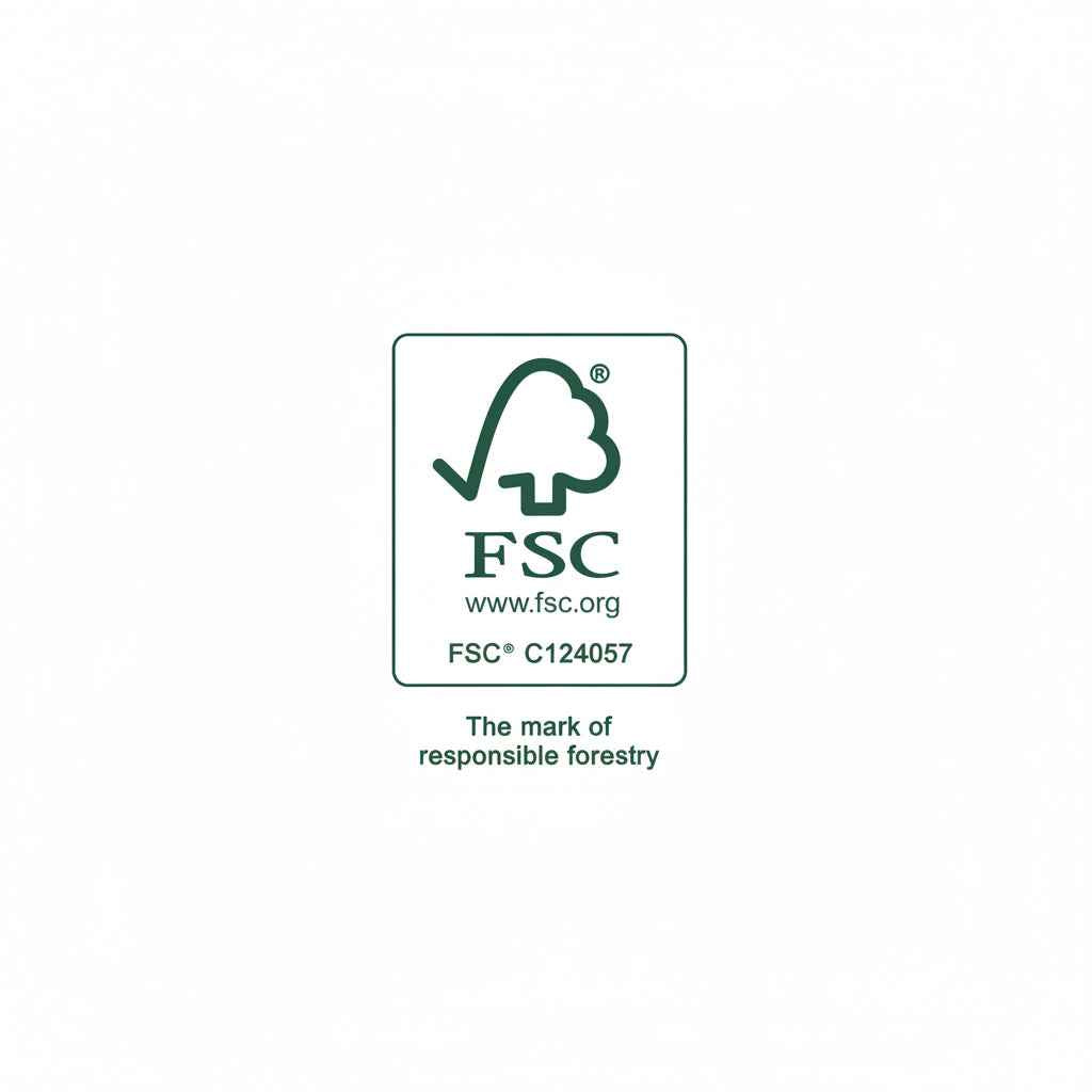 Briquettes de bois densifié Eco-Log Fuels4Less de Briand Combustibles, palette de 540 bûches FSC, logo FSC visible