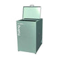 Réservoir à granulés Fröling CUBE 500 S en acier galvanisé, capacité de 495 kg, pour systèmes de chauffage à granulés.