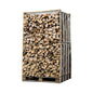Bois de chauffage Briand combustibles, chêne et feuillus secs, 30 cm, 3 stères, prêt à brûler, pour cheminée ou insert.